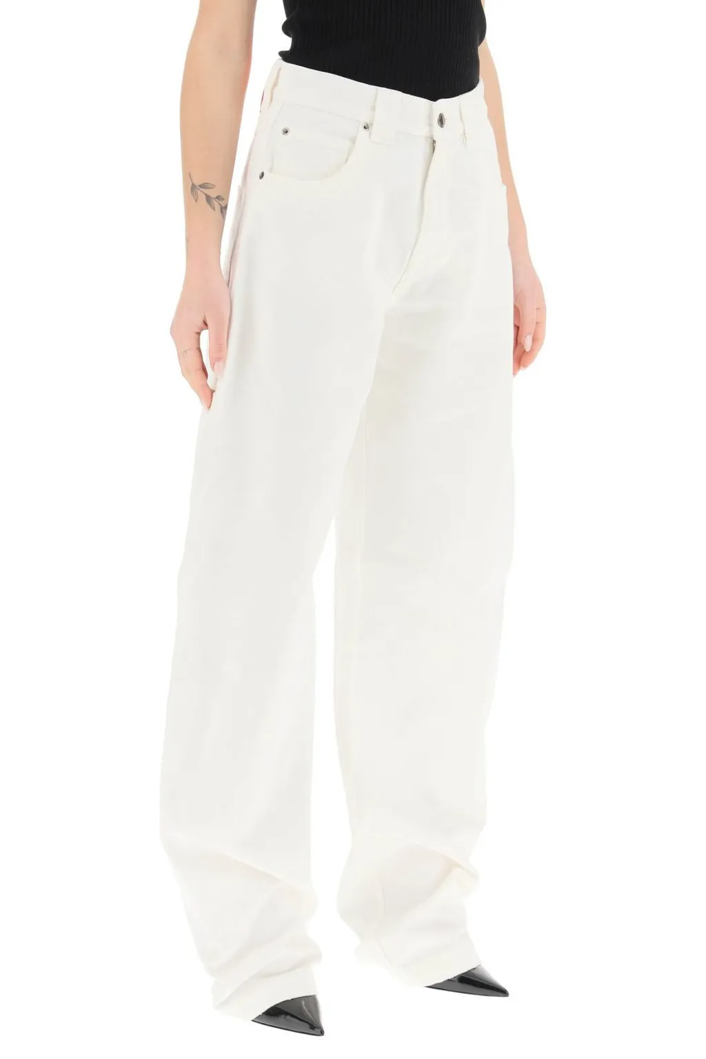 Audrey Wide Leg Carpenter Jeans