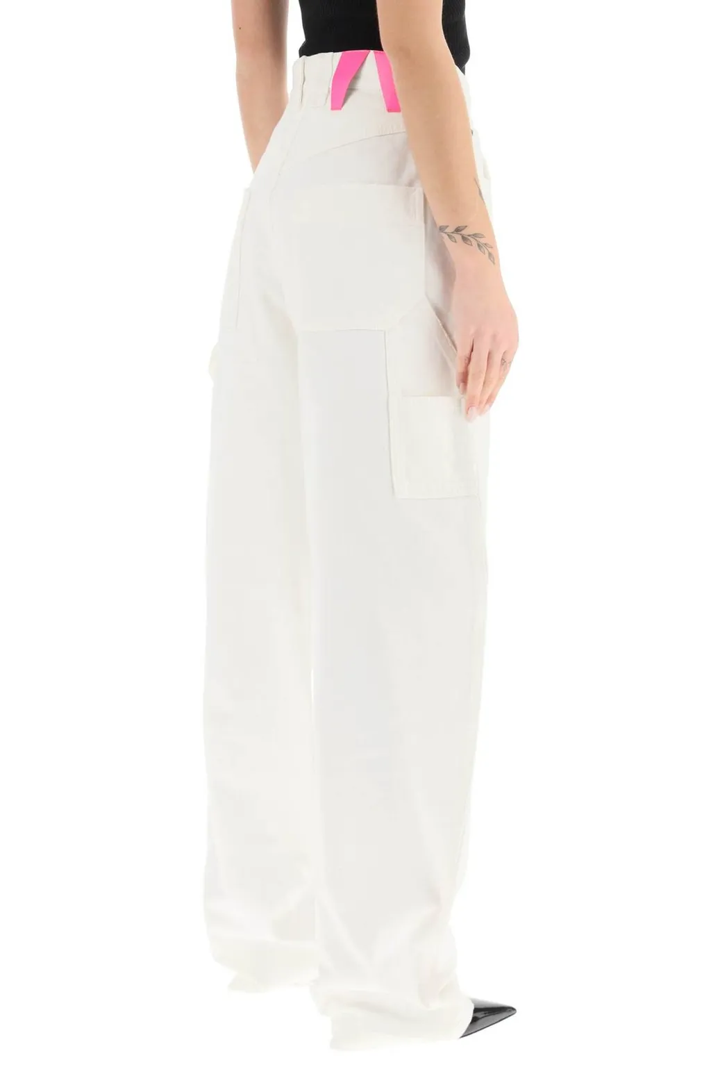 Audrey Wide Leg Carpenter Jeans