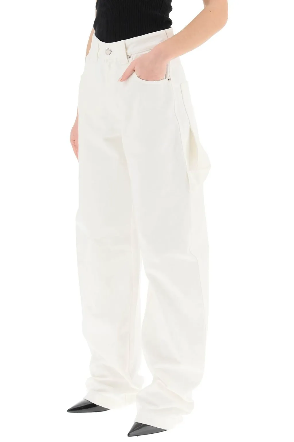 Audrey Wide Leg Carpenter Jeans
