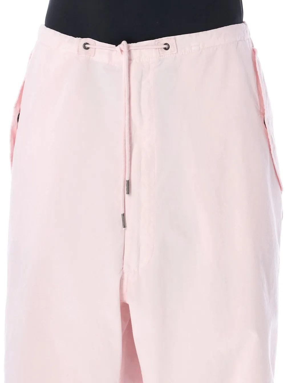Drawstring Wide Leg Trousers