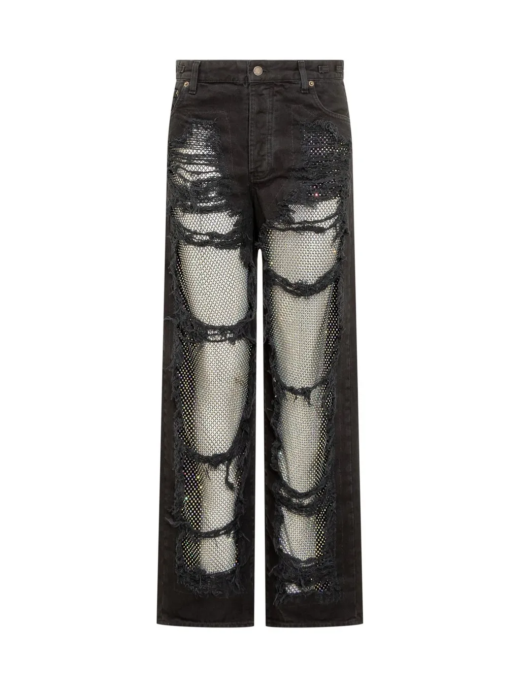 Karen Embellished Distressed Jeans