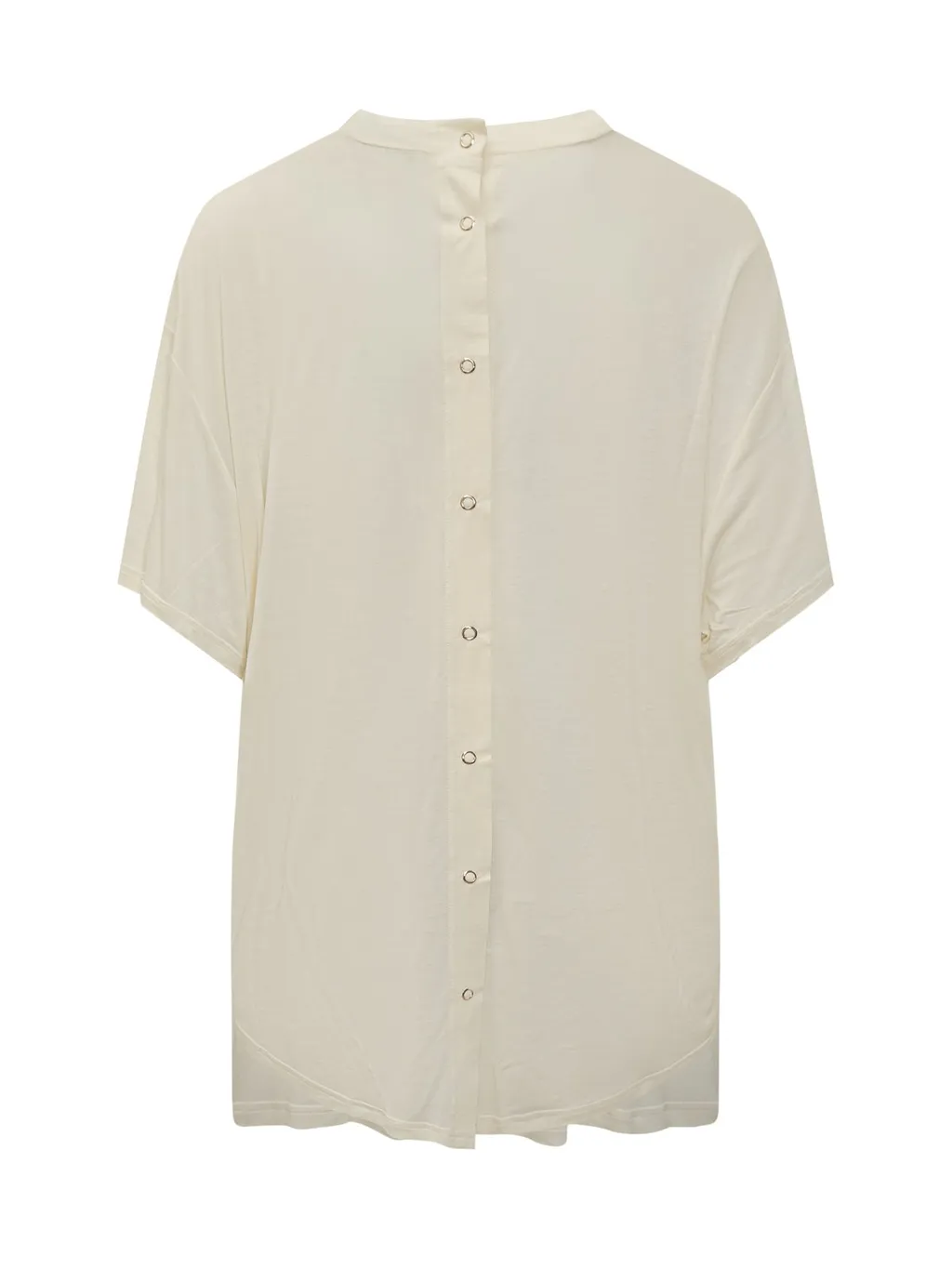 Button-Back Top