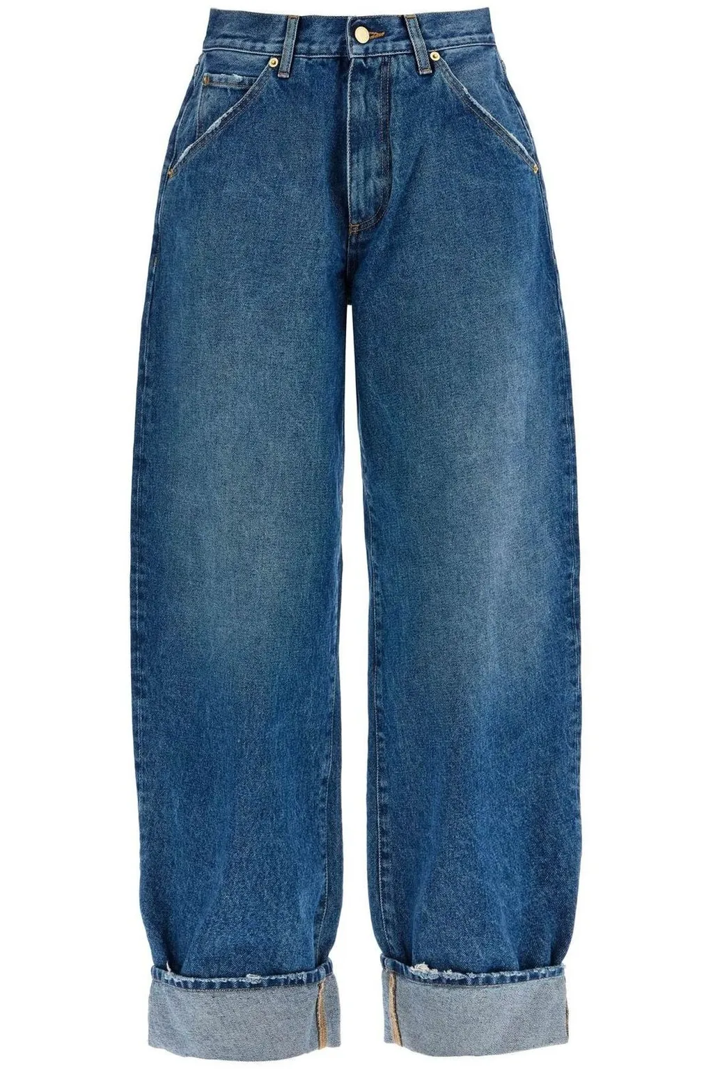 Khris Wide-Leg Denim Jeans