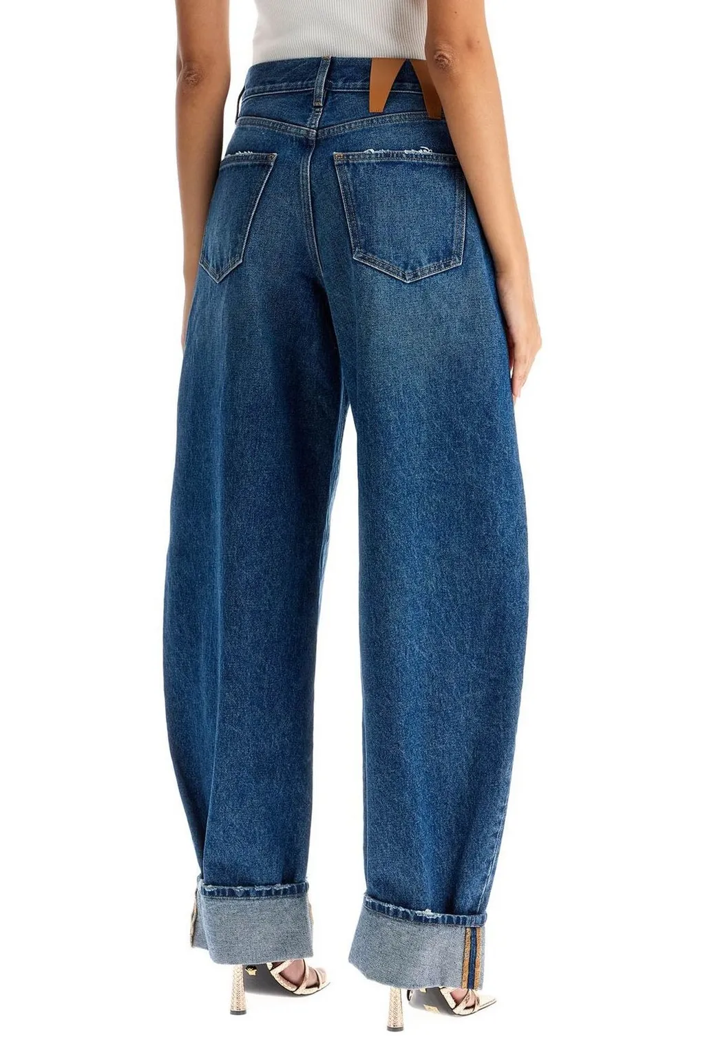 Khris Wide-Leg Denim Jeans