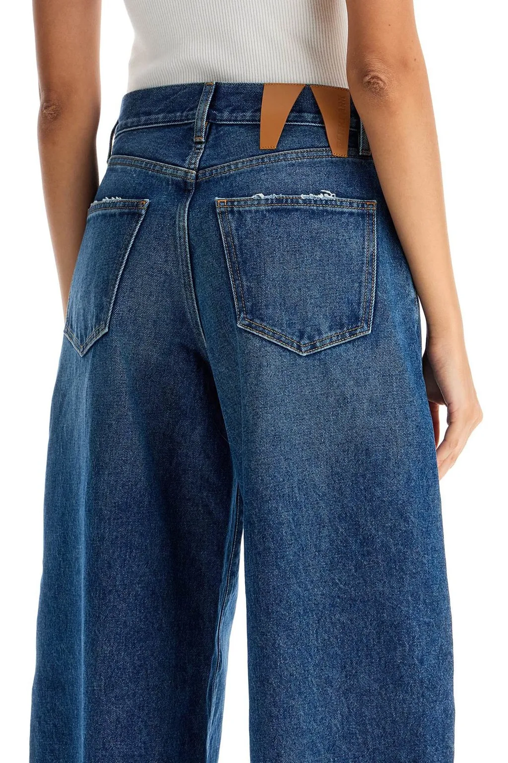 Khris Wide-Leg Denim Jeans