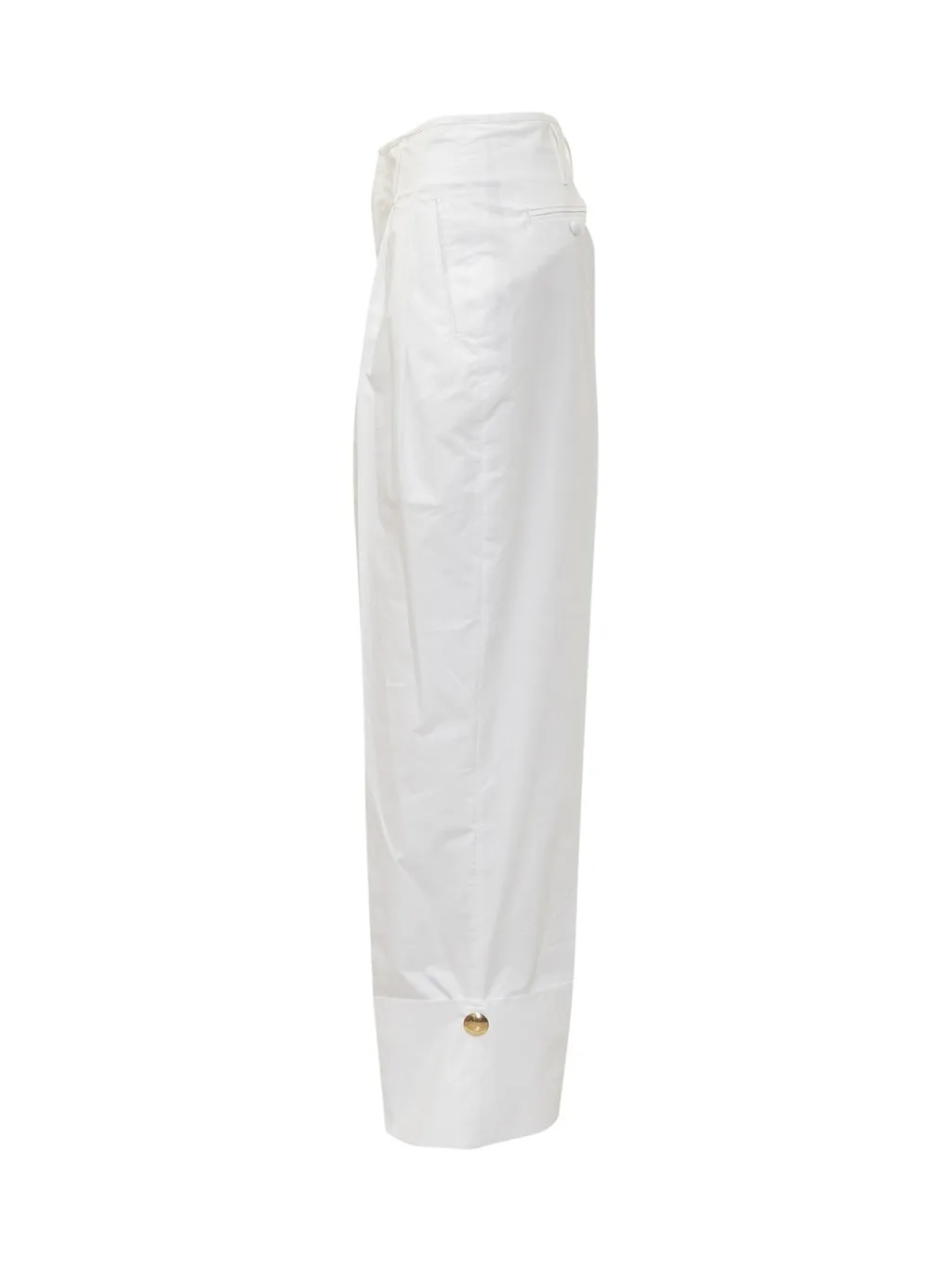 Cuffed Wide Leg Pants