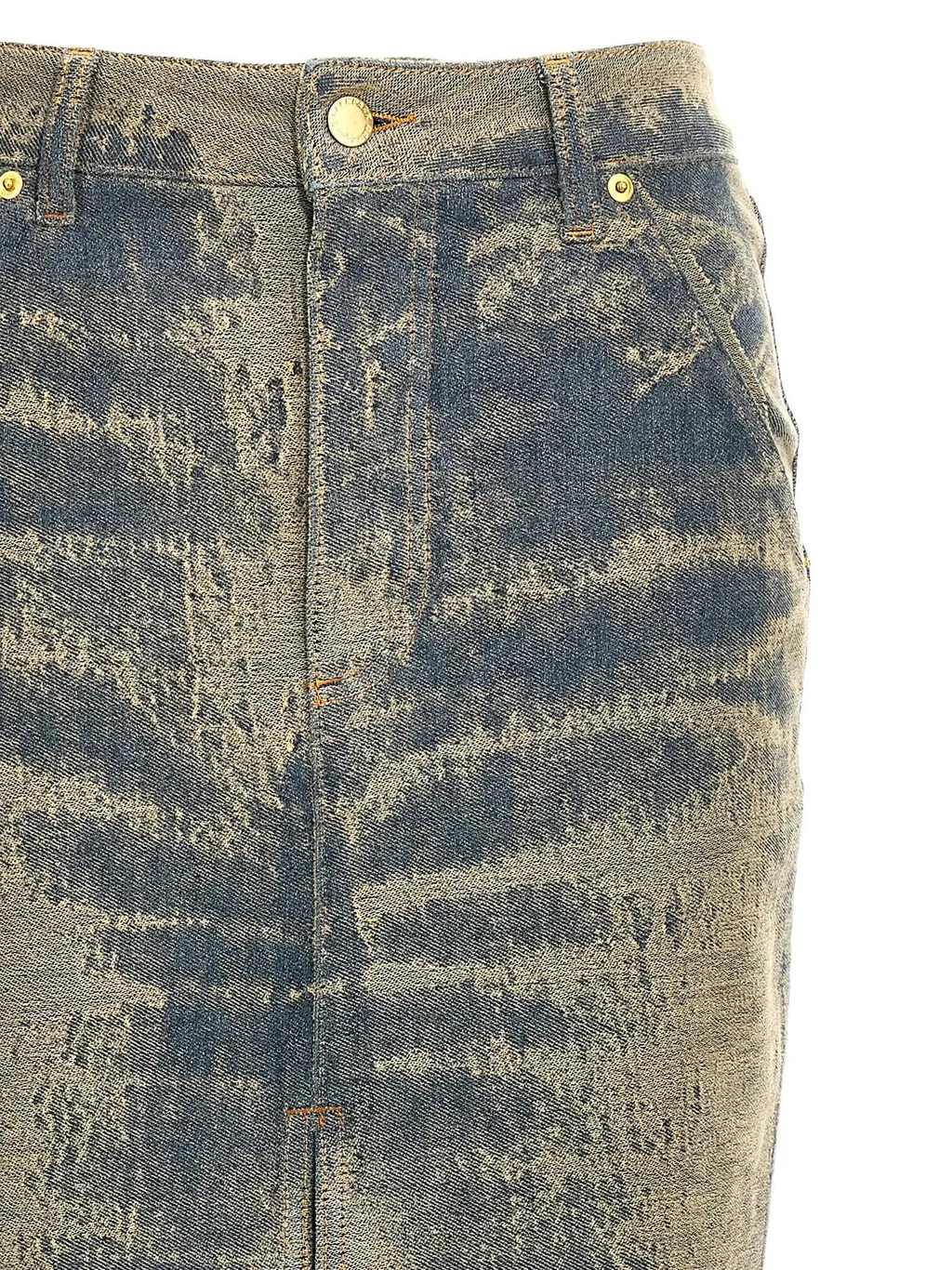 Erika Denim Maxi Skirt