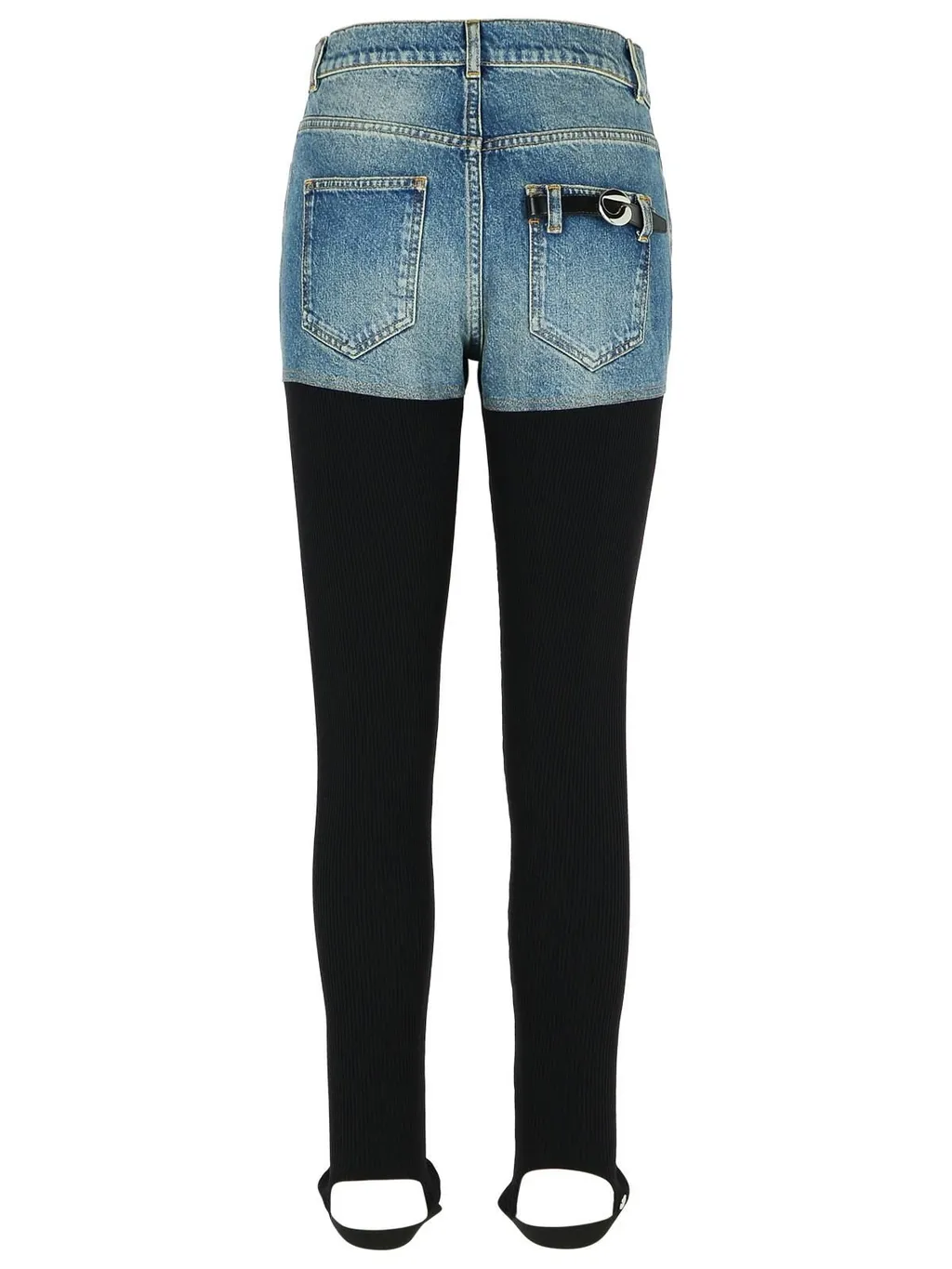 Hybrid Rib Denim Pants