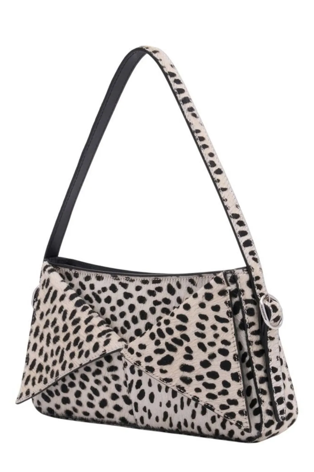 Printed Belt Baguette Bag