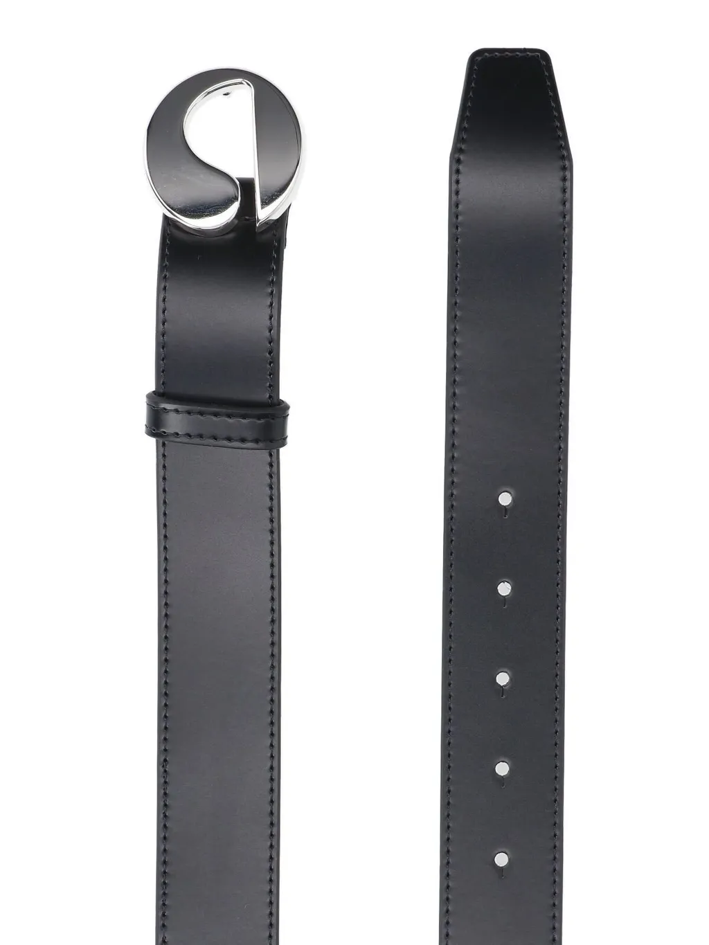 Logo Plaque Buckle Belt
