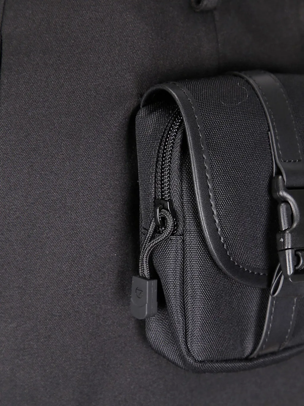 Pocket Detailed Basque Mini Skirt