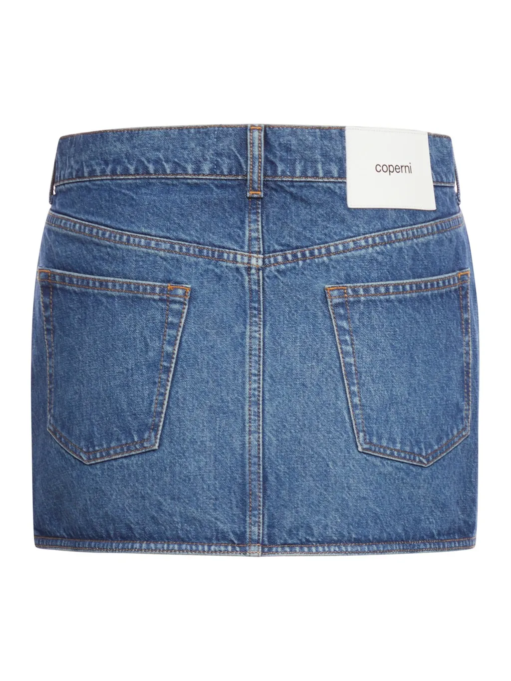 Logo-Patch Mini Skirt
