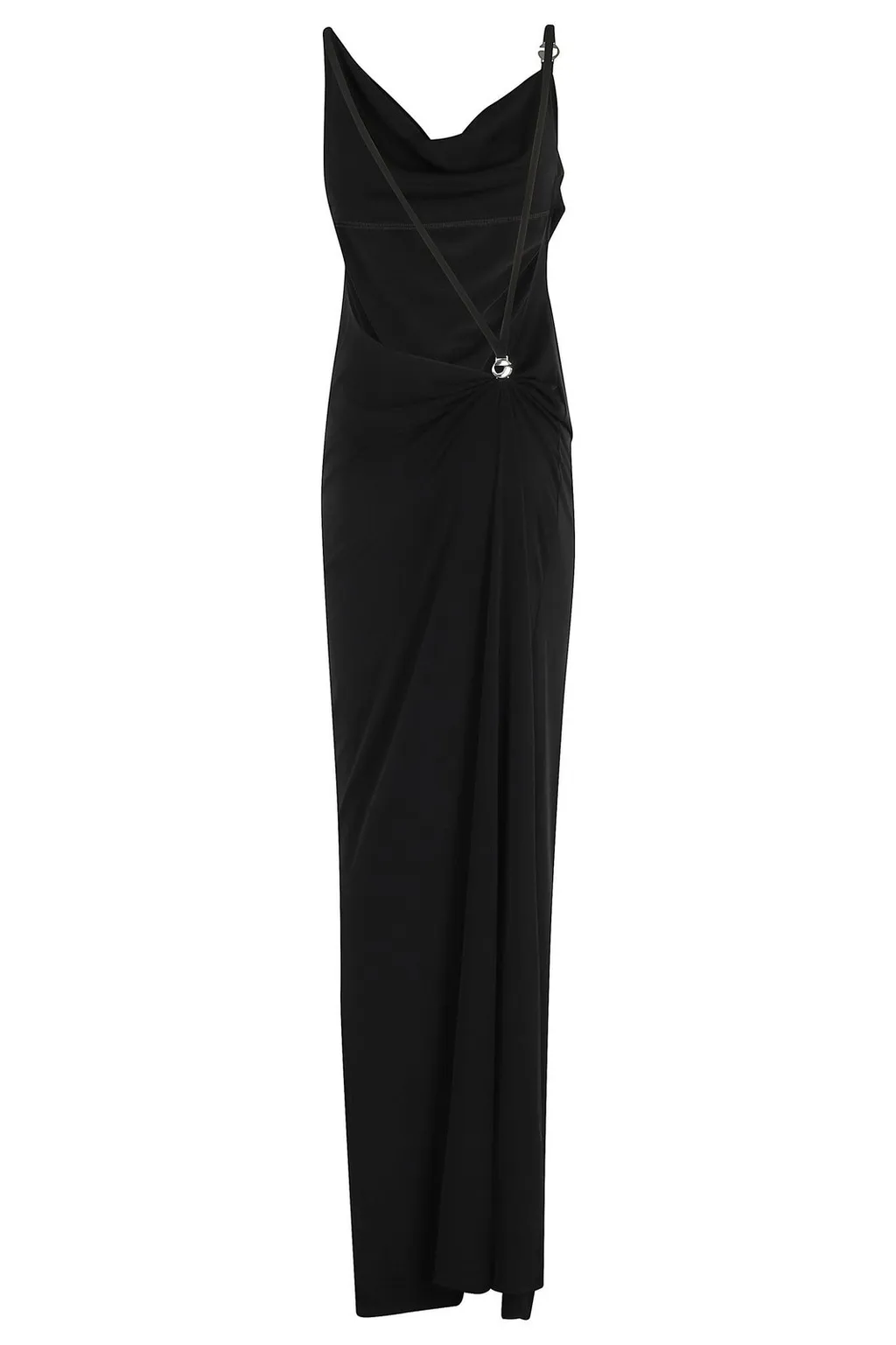 Open-Back Sleeveless Long Dress