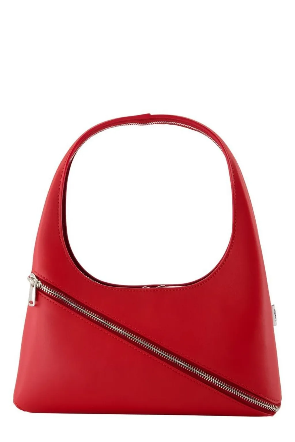 Zip Detailed Baguette Bag
