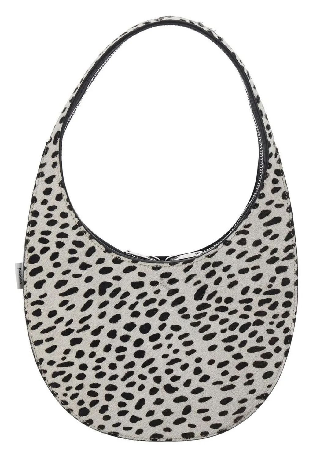 Soft Swipe Leopard Printed Shoulder Bag