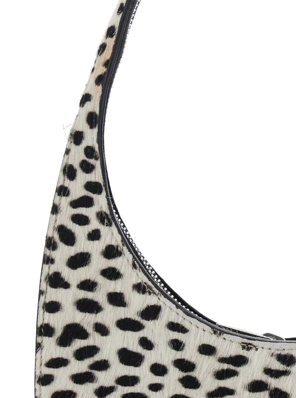 Soft Swipe Leopard Printed Shoulder Bag