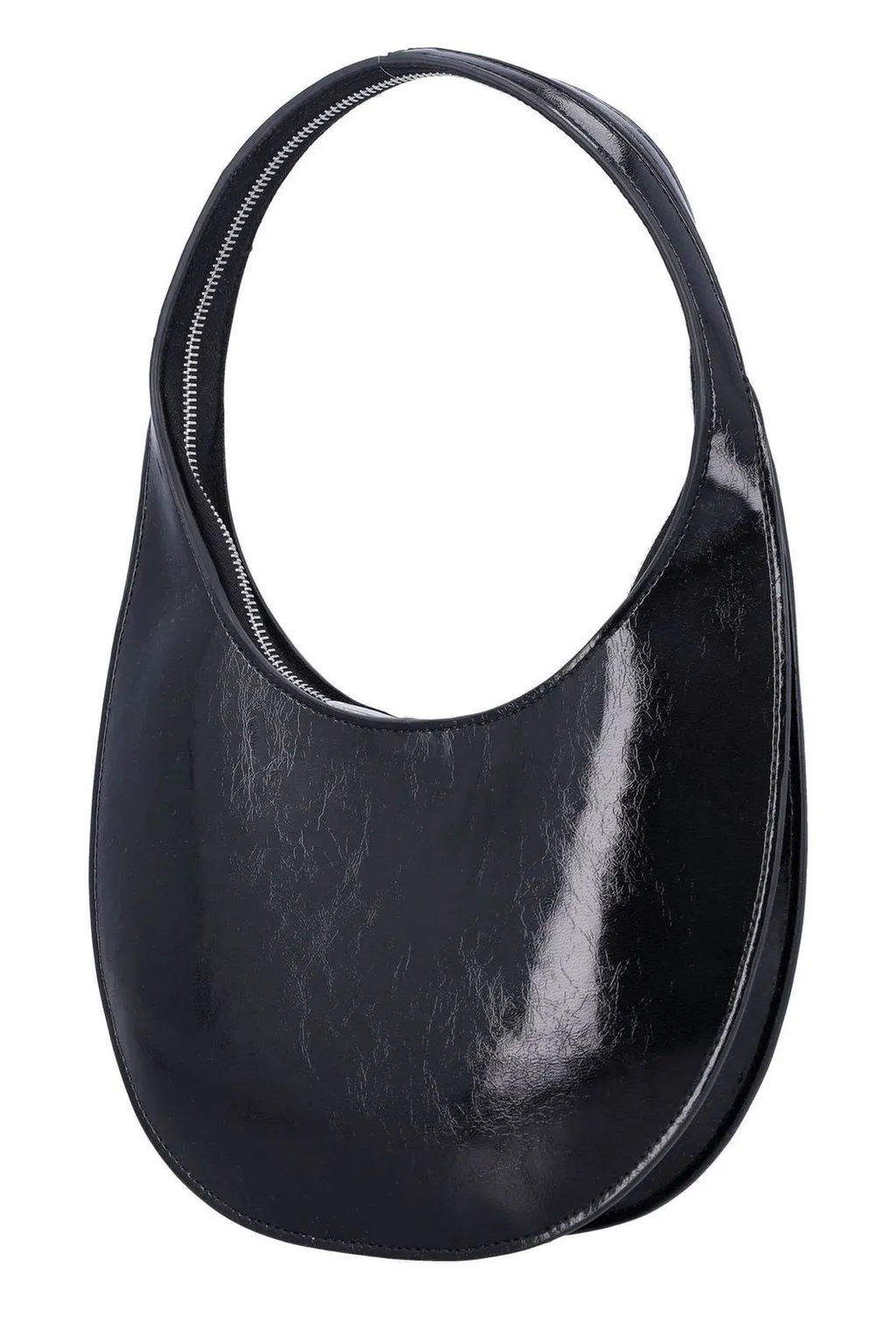 Single Handle Zipped Shoulder Bag