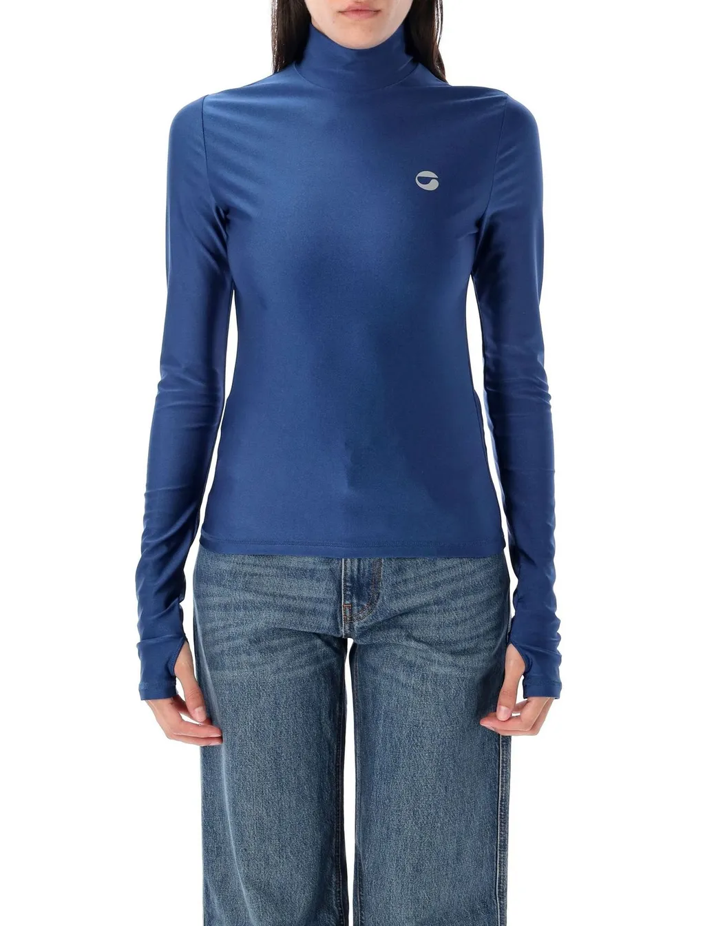 Tight High Neck Top