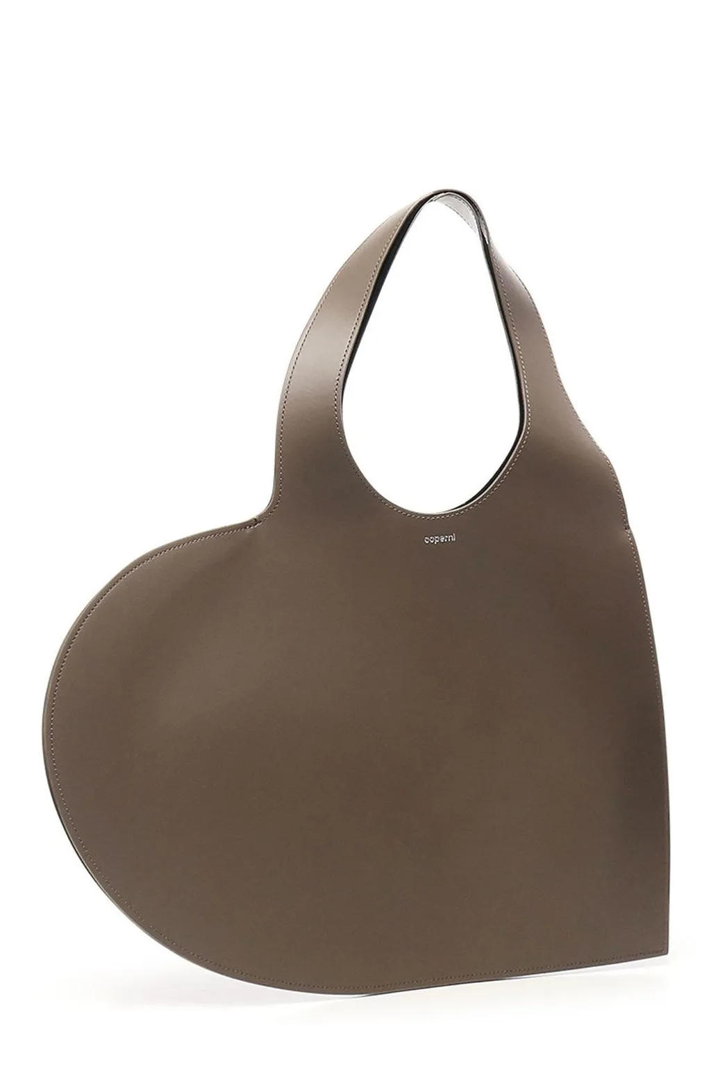 Heart Logo Printed Tote Bag