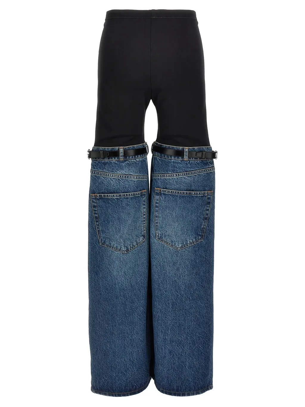Hybrid Wide-Leg Jeans