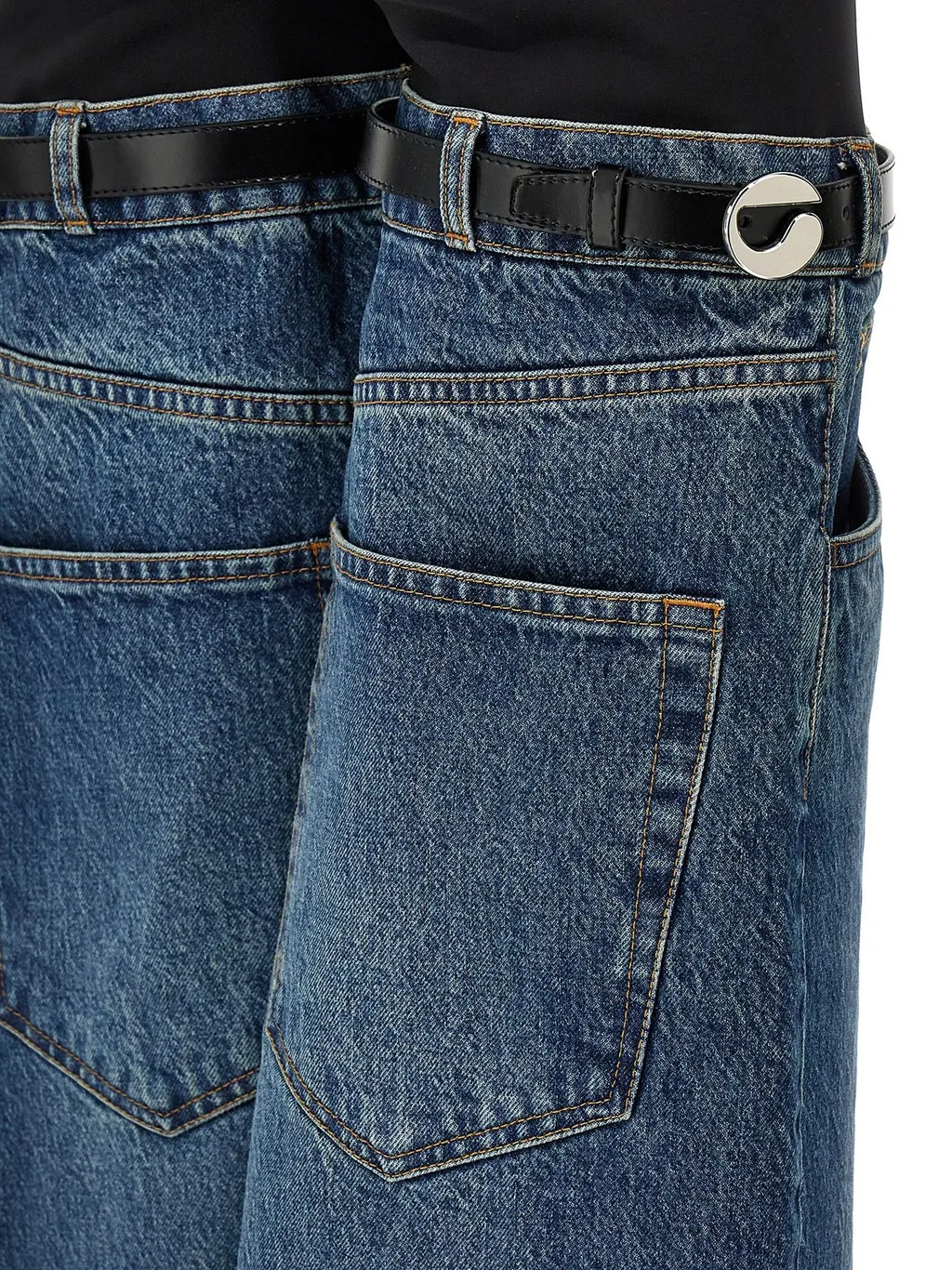 Hybrid Wide-Leg Jeans