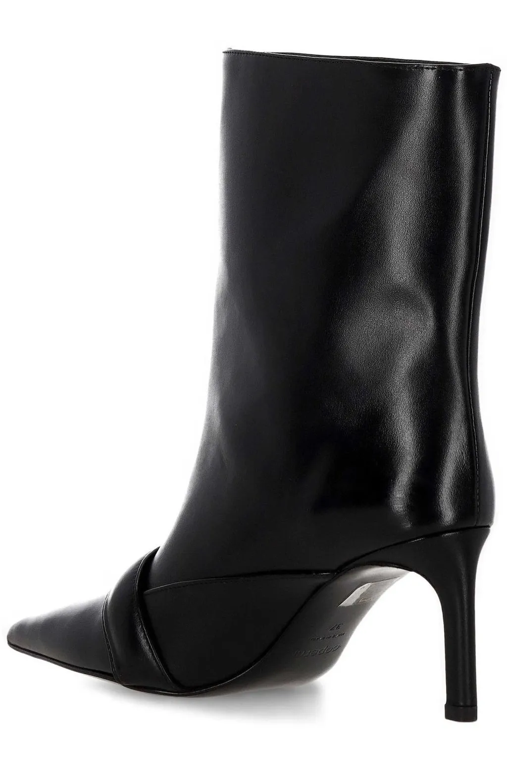 Ankle Heeled Belt Boots