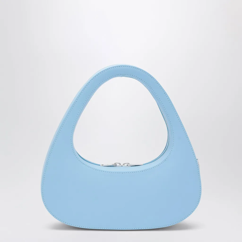 Logo Embossed Zipped Top Handle Bag