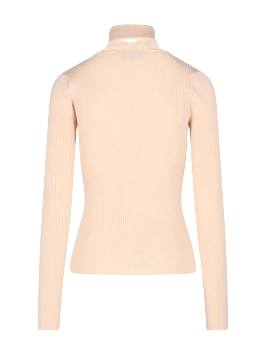 Cut-Out Detailed Knit Jumper