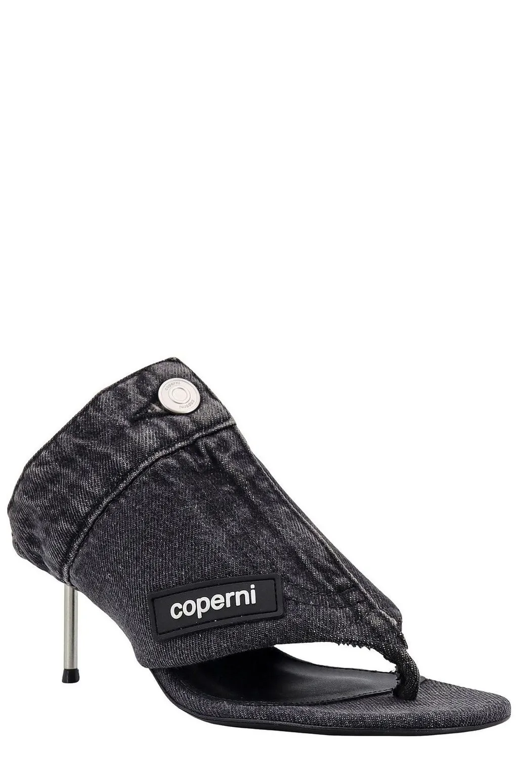 Denim Open Thong Sandals
