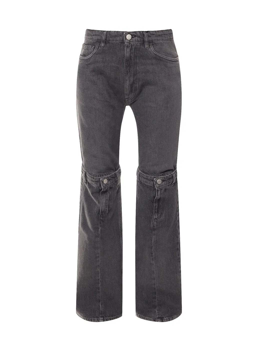 Logo Patch Mid-Rise Jeans