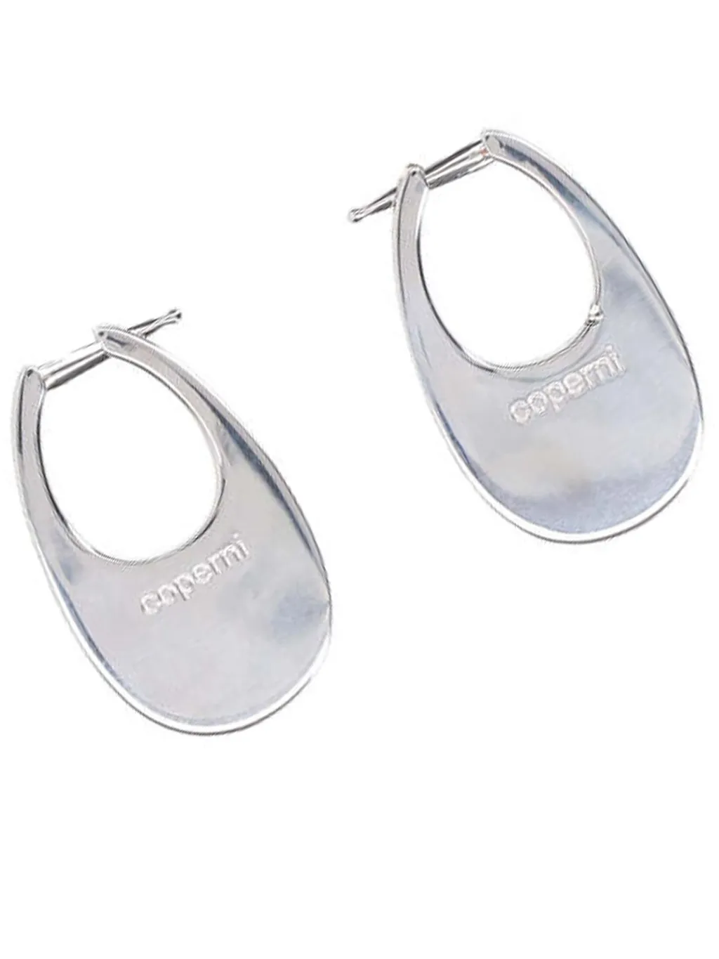 Swipe Medium Hoop Earrings