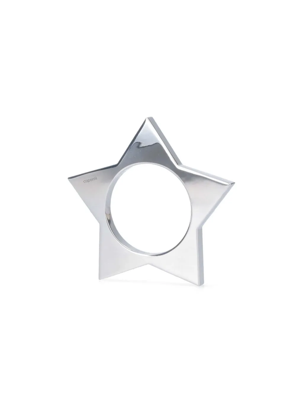 Logo Engraved Star Shape Ring