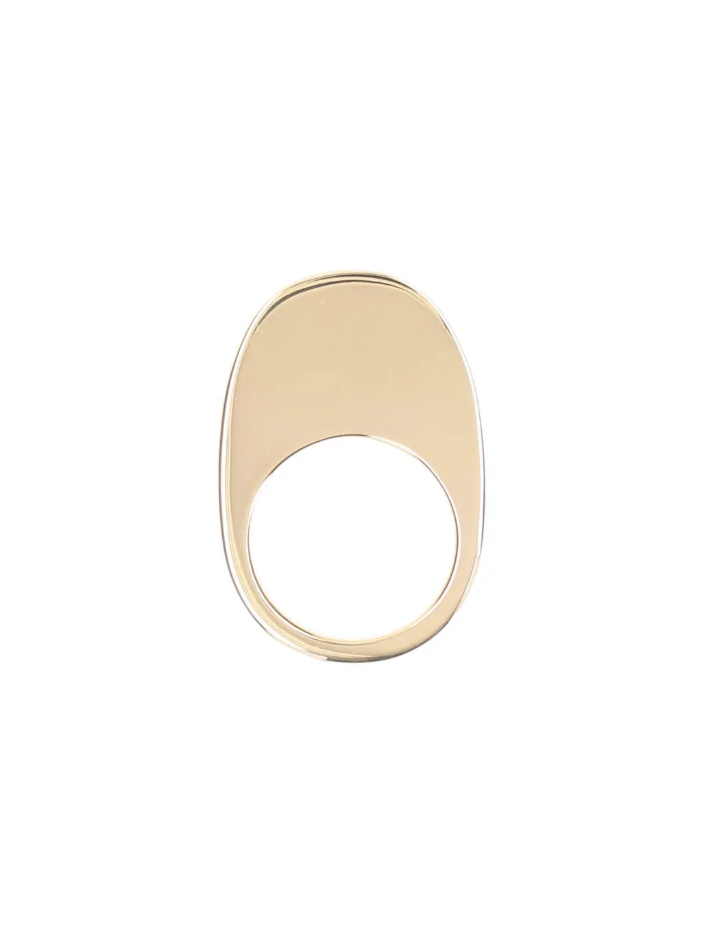 Swipe Logo Engraved Ring