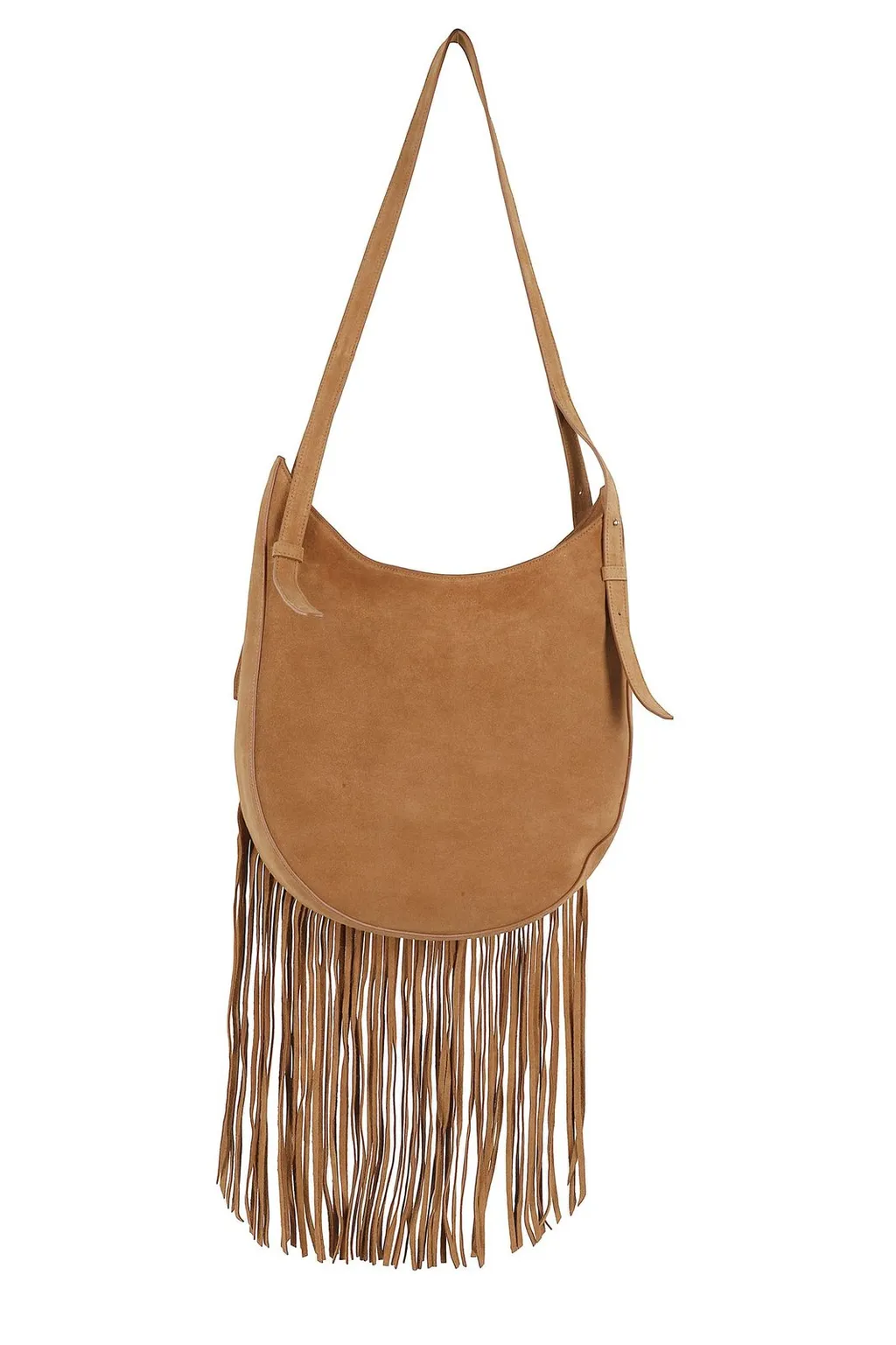 Fringed Hobo Bag