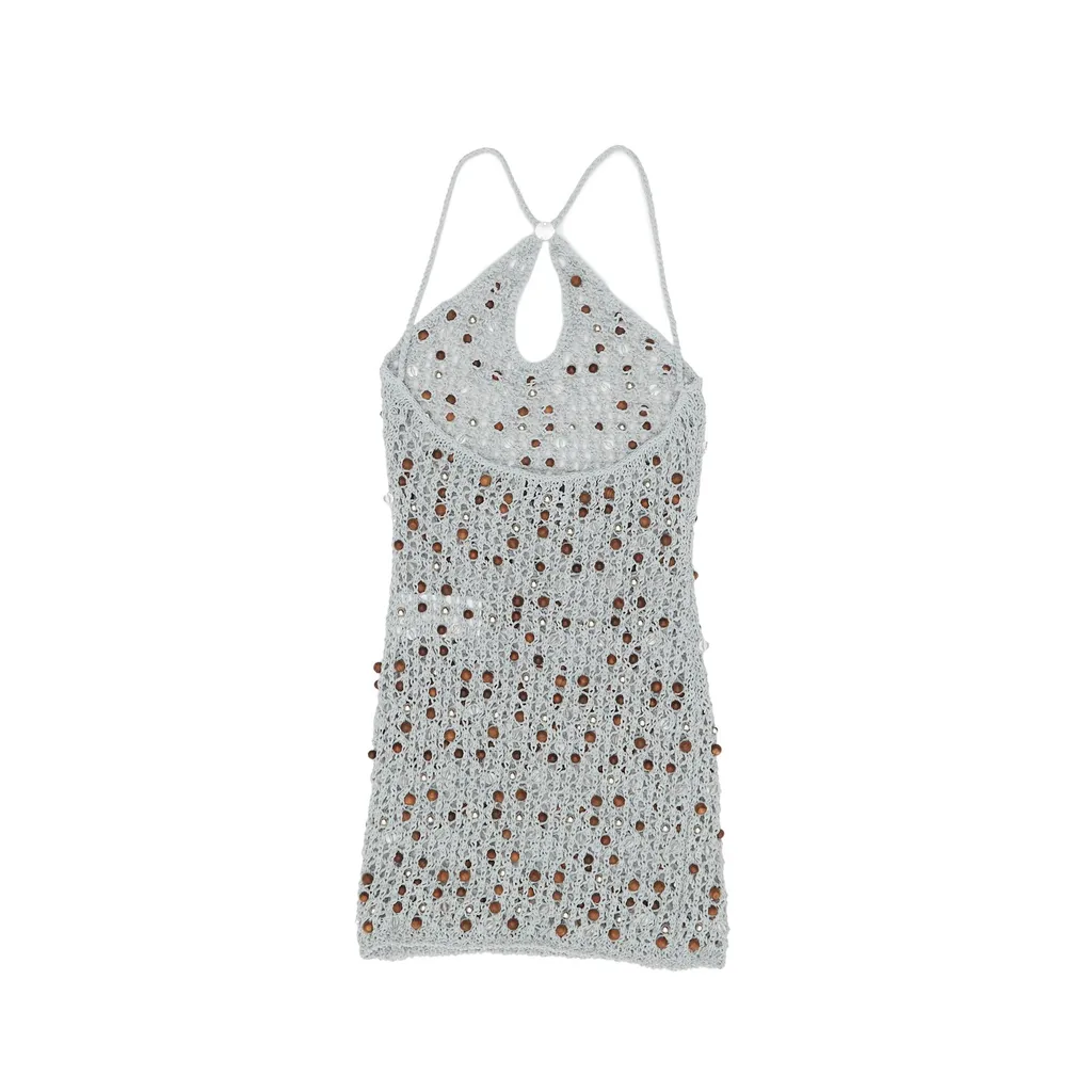 Beaded Knitted Dress