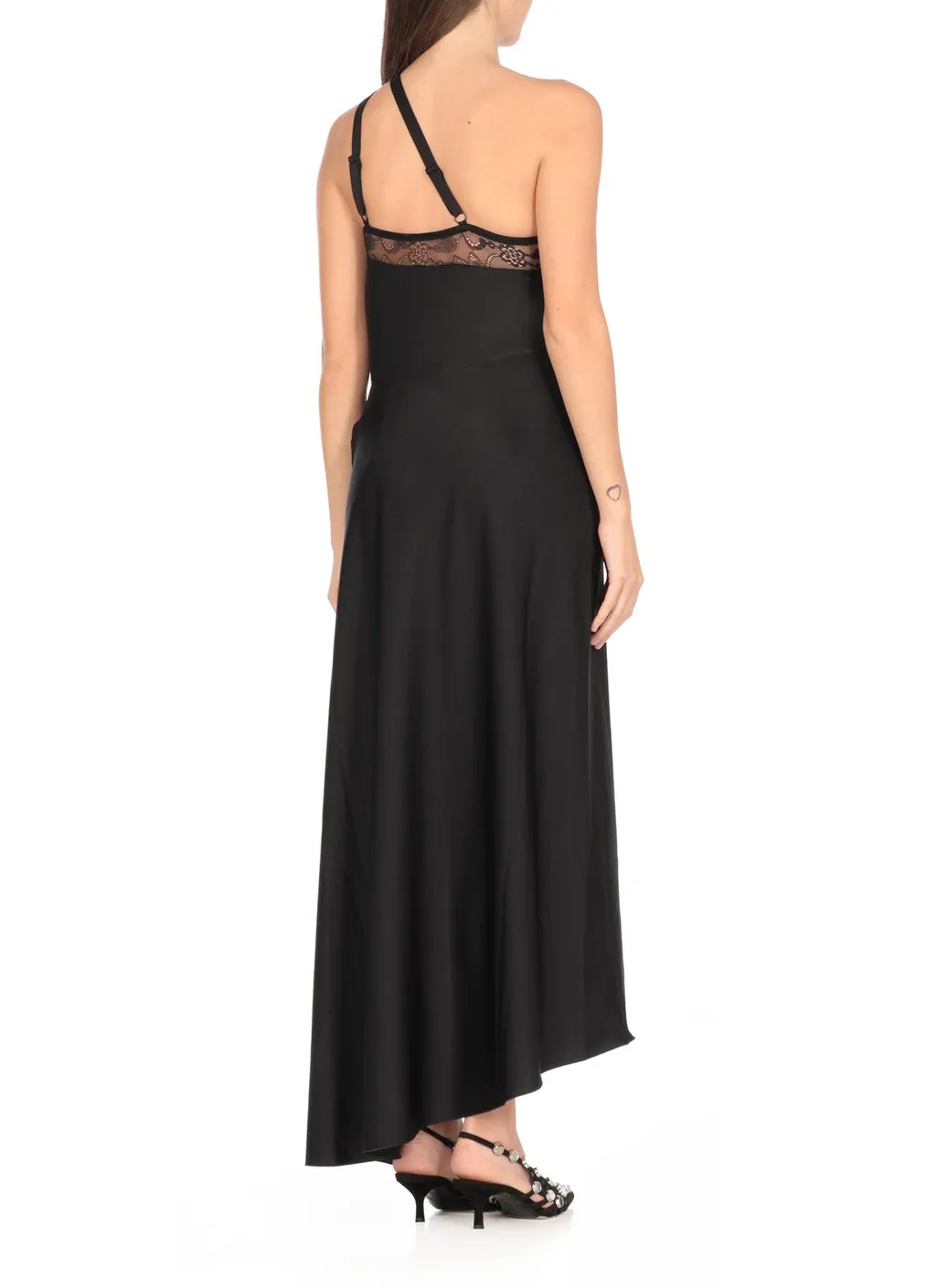 Asymmetric Long Dress