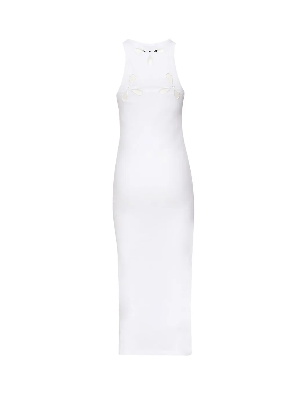 Cut-Out Sleeveless Midi Dress