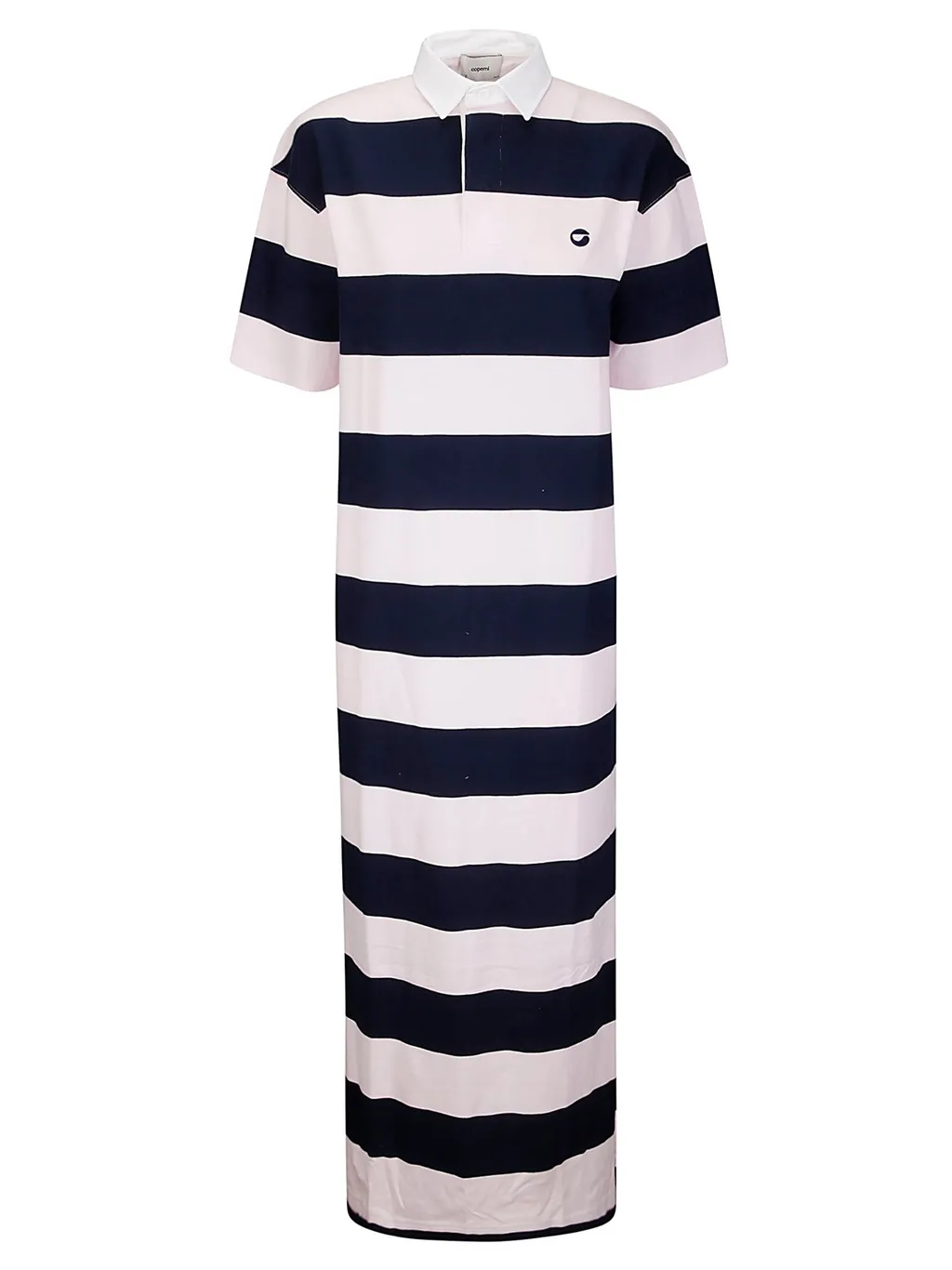 Striped Long Polo Dress