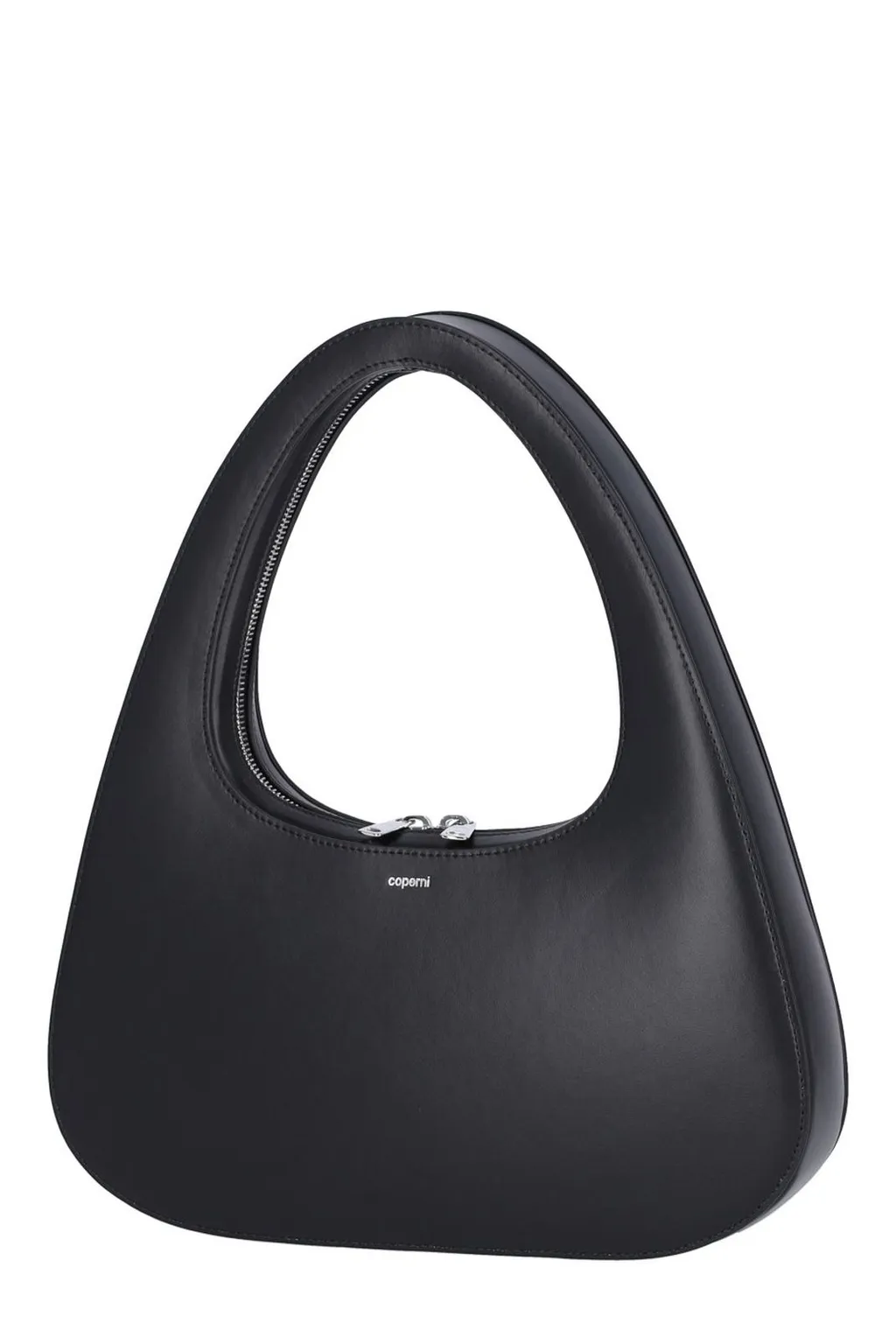 Logo Printed Zipped Tote Bag