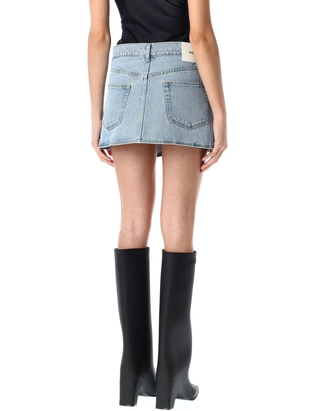 Denim Mini Skirt