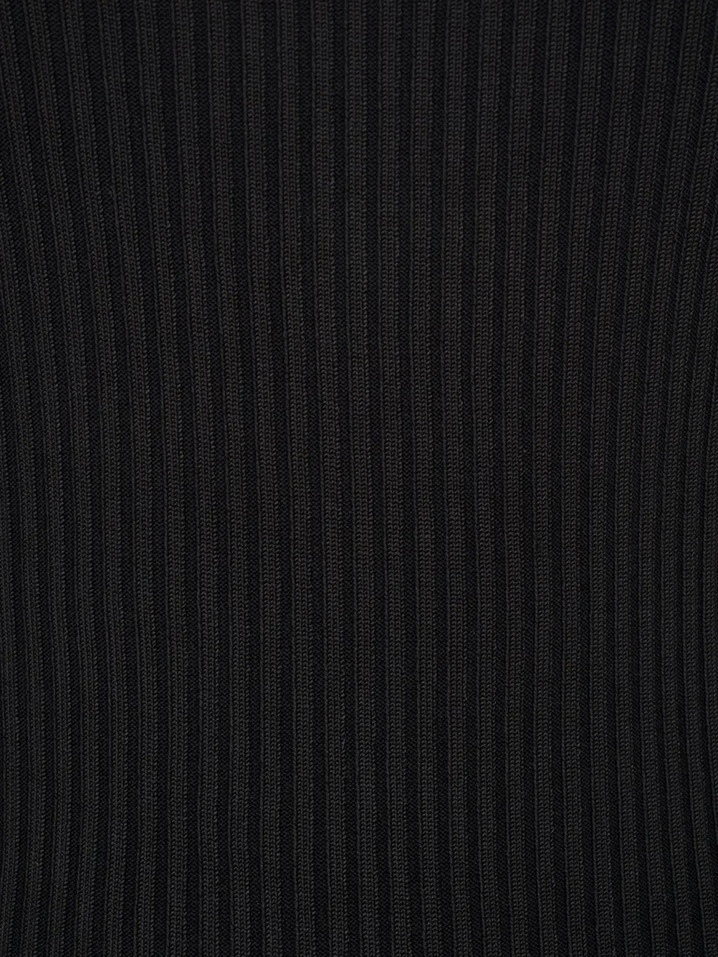 Cut-Out Knitted Midi Dress