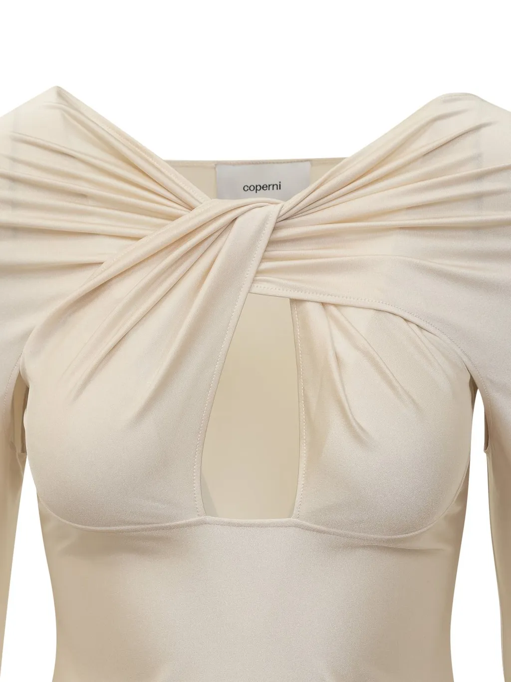 Twist Detailed Cut-Out Dress