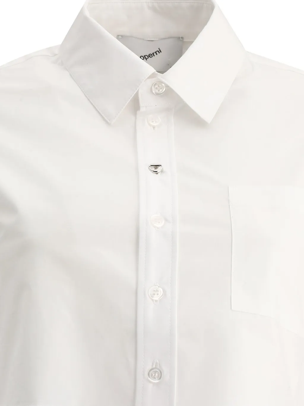 Long Sleeved Cropped Shirt