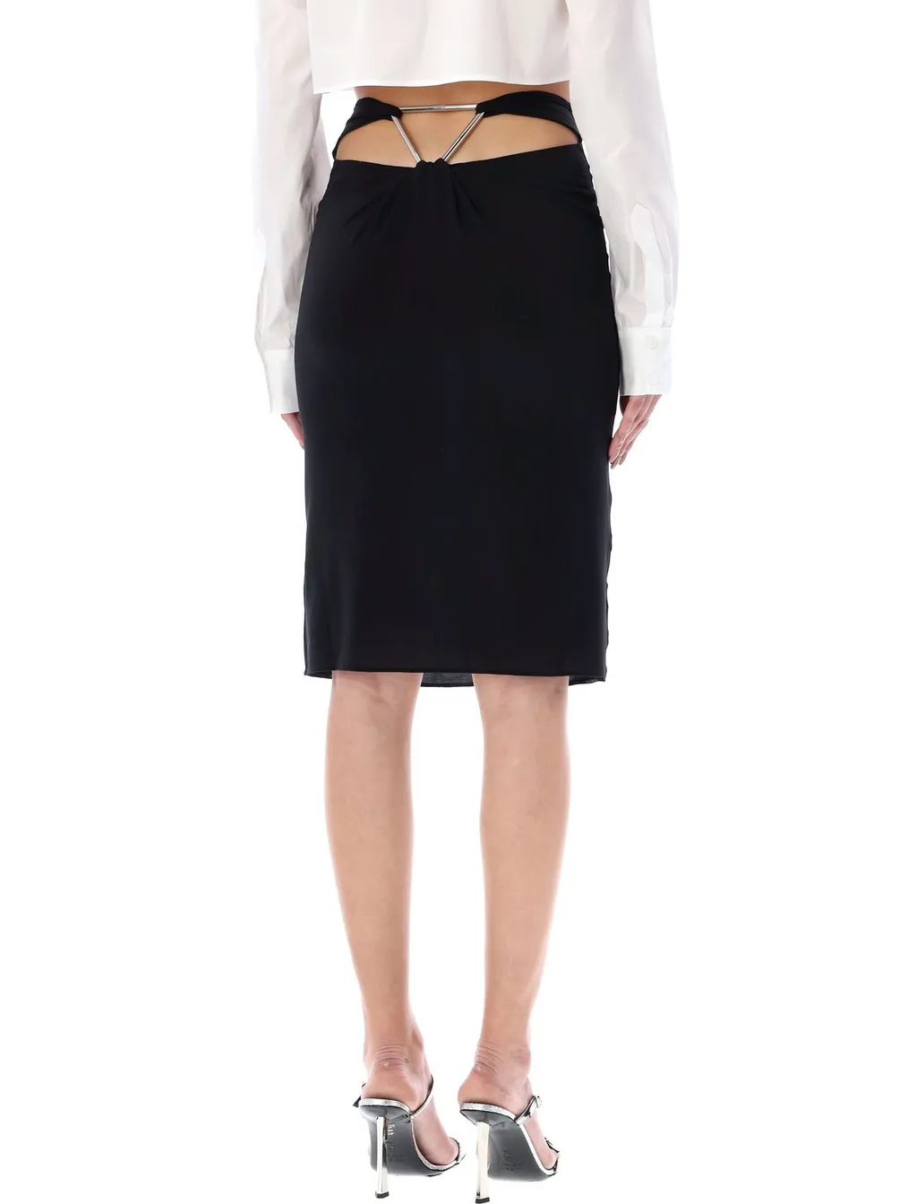 Triangle Back Midi Skirt