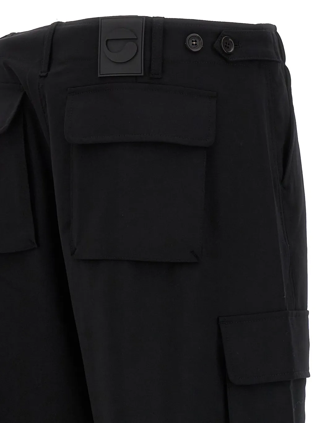 Wide-Leg Cargo Pants