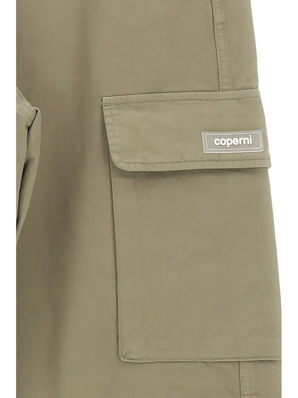 Logo Patch Cargo Pants