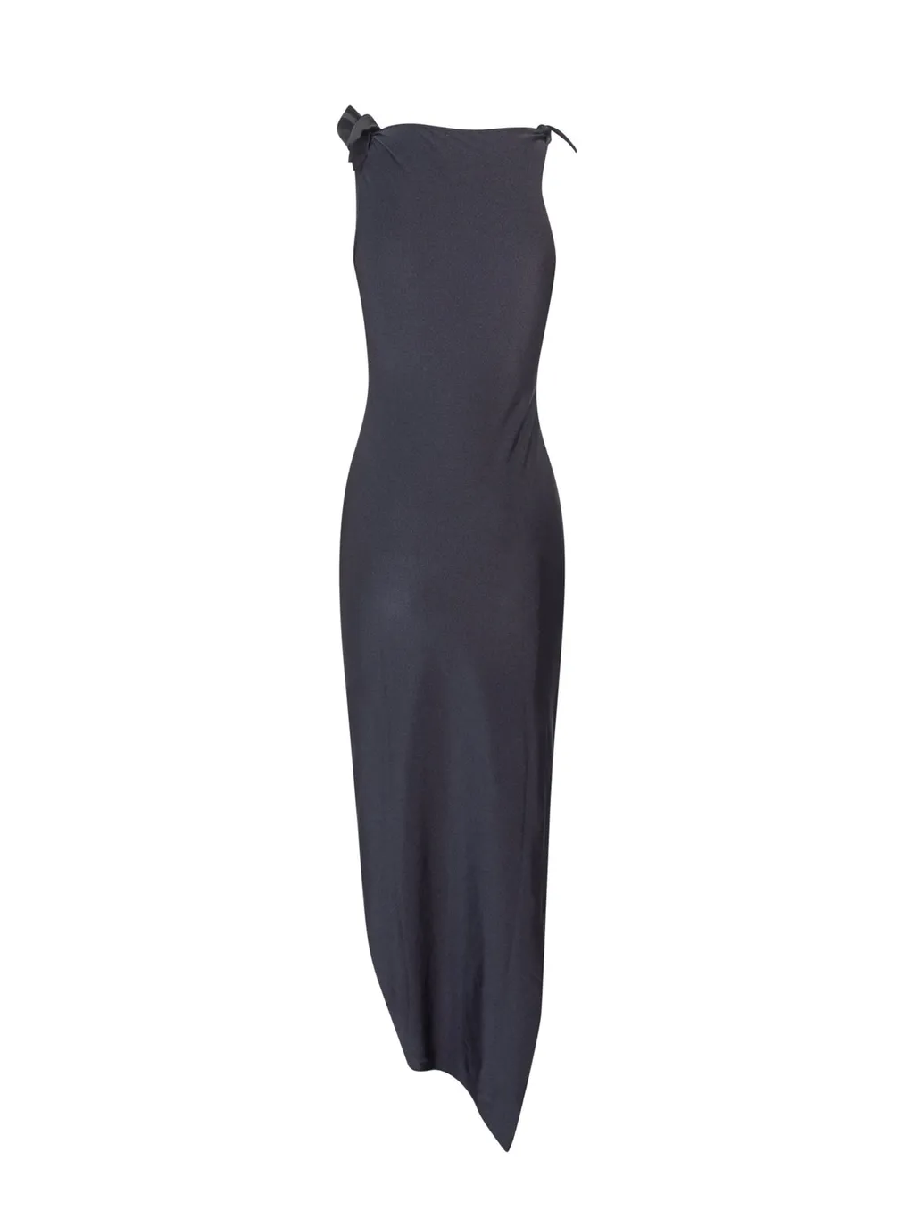 Asymmetric Flower Gown