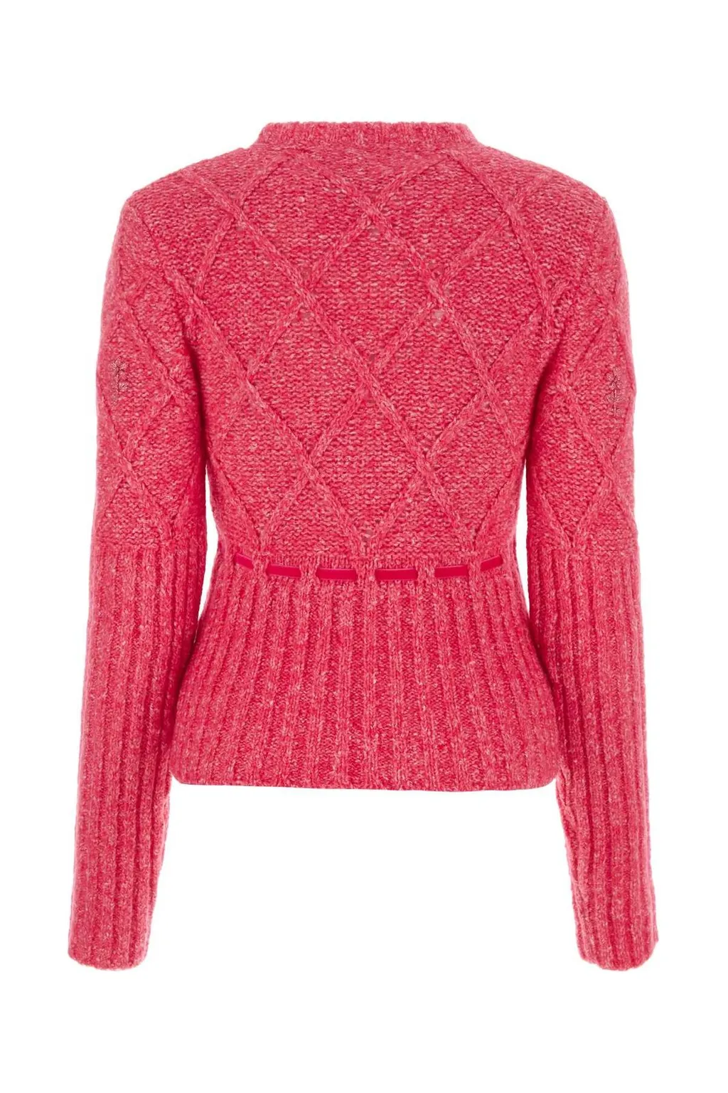 Floral Embroidered Knitted Jumper