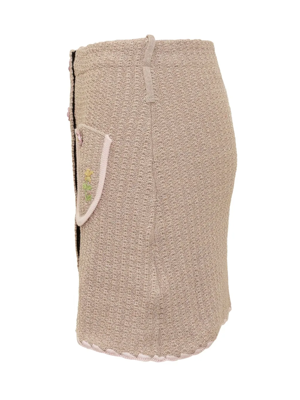 Chiara Buttoned Mini Skirt