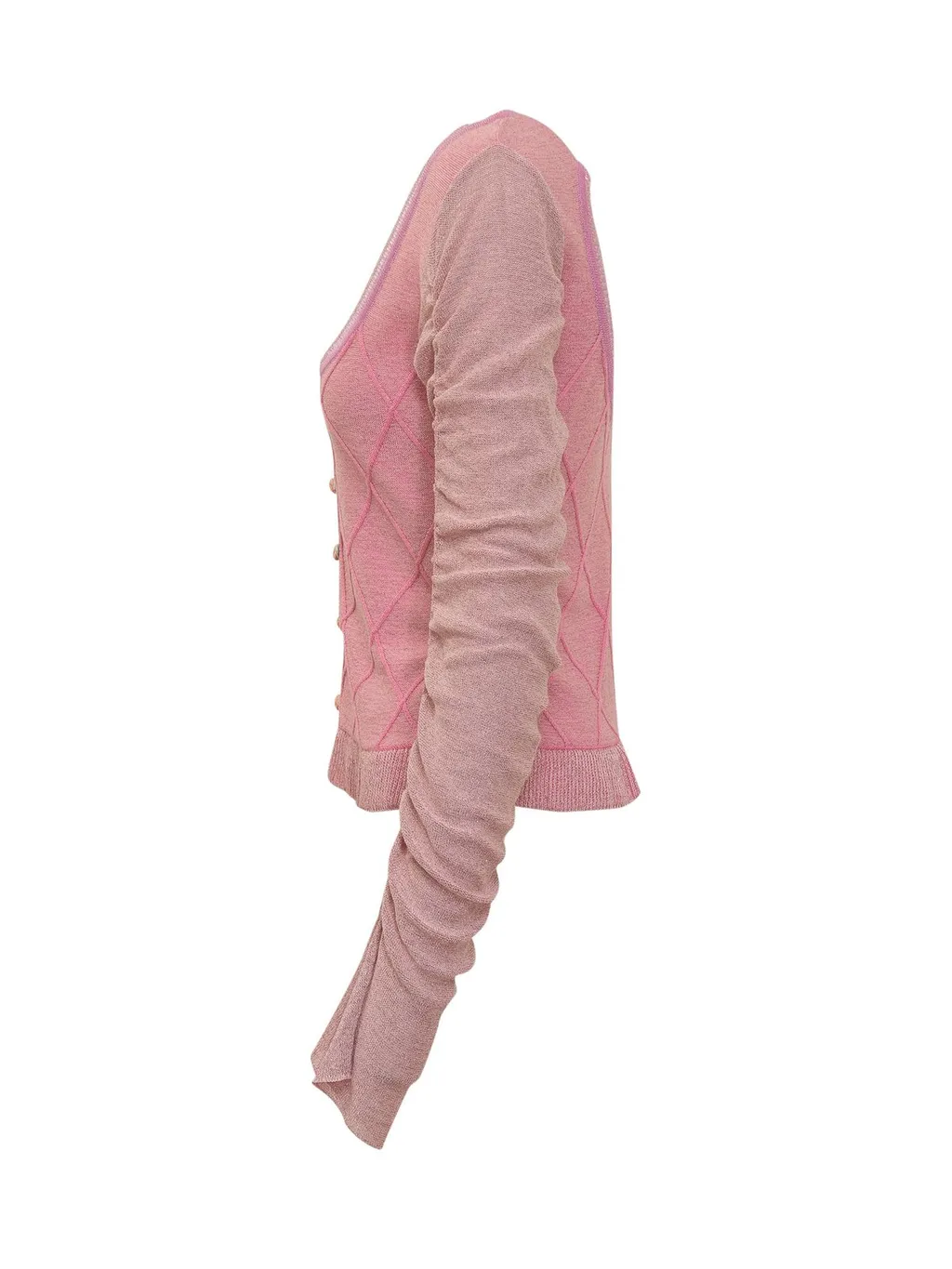 Elena Cut-Out Detailed Cardigan